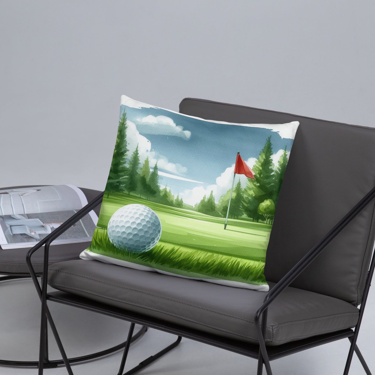 Golf Design Accent Pillow