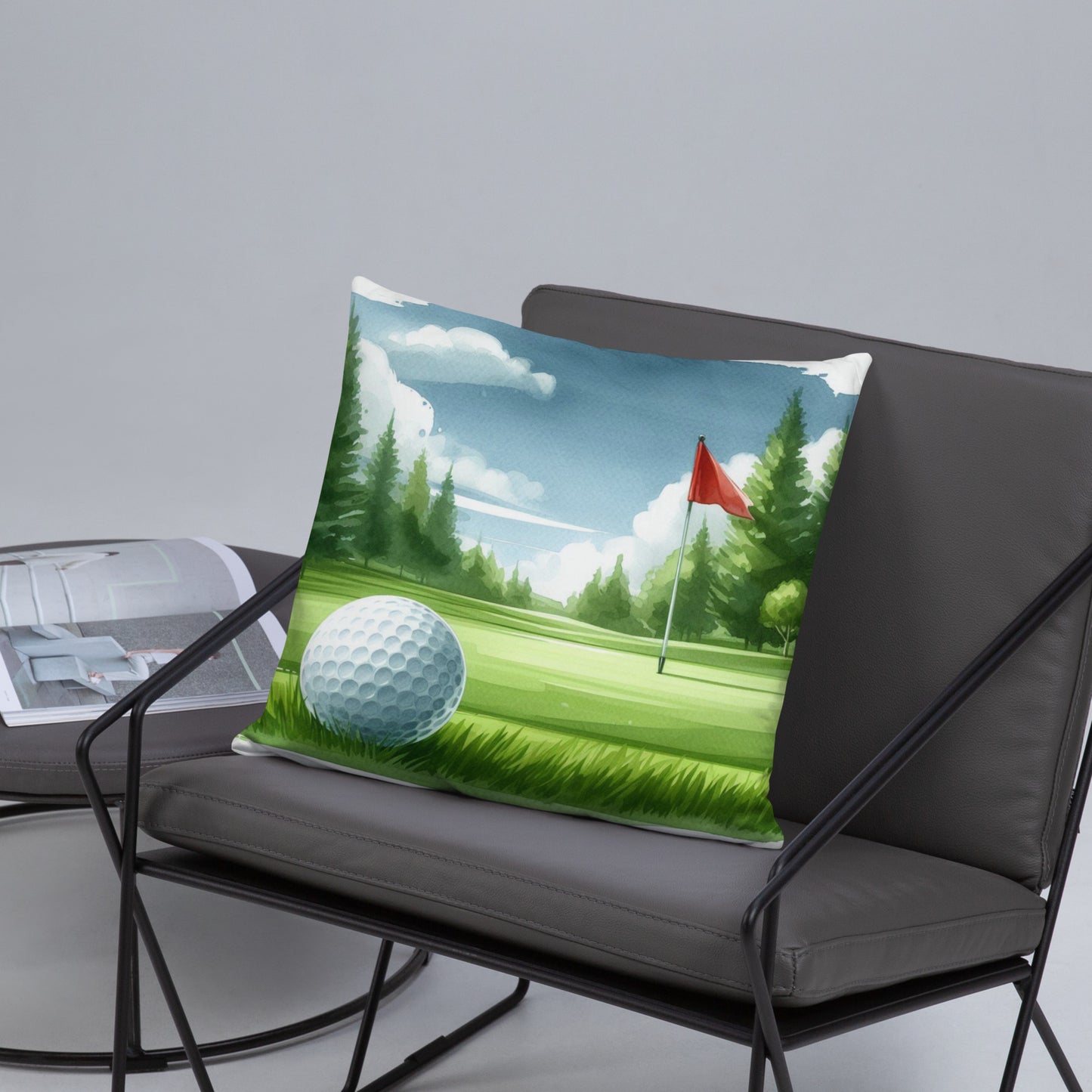 Golf Design Accent Pillow