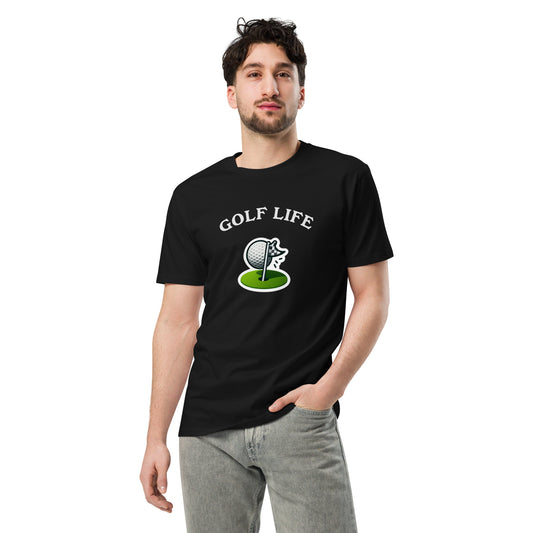 Golf Life Graphic Design - Unisex Premium T-Shirt