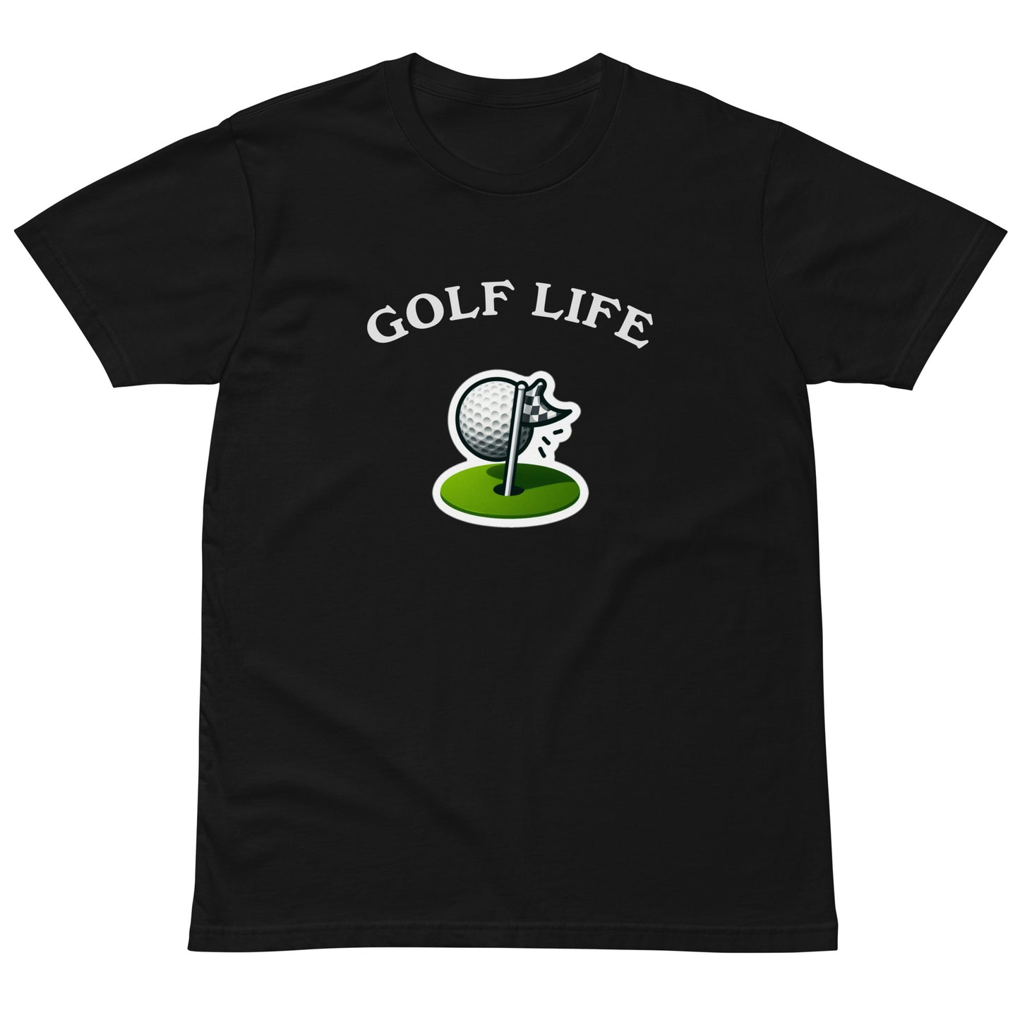 Golf Life Graphic Design - Unisex Premium T-Shirt