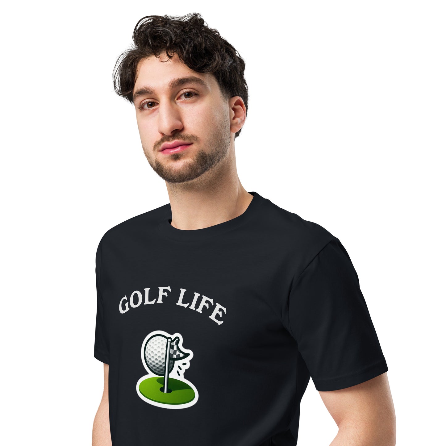 Golf Life Graphic Design - Unisex Premium T-Shirt